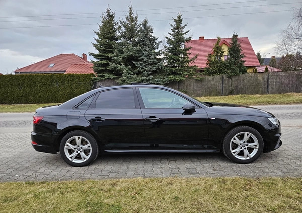 Audi A4 cena 76900 przebieg: 171000, rok produkcji 2017 z Tykocin małe 211